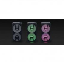 Enceinte Sans Fil Muse Party Box Noir Bois Bluetooth