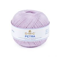 Pelote De Laine - 100% Coton - Violet - 5211 - Dmc - Petra - Grosseur 5 - Dmc