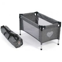 Lit Parapluie Jeans Gris Poupée - Bayer Chic 2000 - 65276 - Accessoire Poupon - Bayer Chic 2000