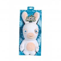 Lapins Crétins Sonores - Bouche Fermée - 28 Cm - Blanc - Lapin Crétin