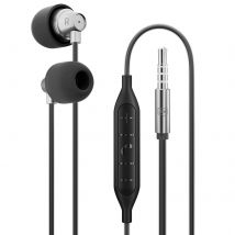 3mk Ecouteurs Filaires Jack Avec Microphone Intégré 1.2m Noir