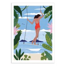 Affiche 30x40 Cm - Swing - Maja Tomljanovic - Wall Editions