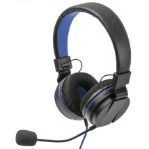 Casque Audio Headset 4 Snakebyte Pour Ps4 Noir Bleu - Snakebyte