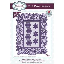 Matrices De Découpe - Cadre De Fleurs - 5 Dies - Creative Expressions - Creative expressions