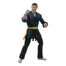 Jean-claude Van Damme - Figurine Jean-claude Van Damme Deluxe Blue Gi Version 18 Cm - Diamond Select Toys