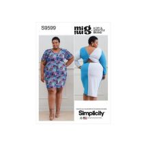 Patron Simplicity 9598 - Robes En Tricot Pour Femmes Par Mimi G Gt Taille N°fr 54-62