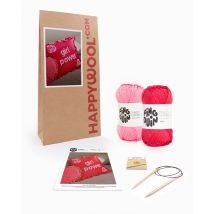 Kit Tricot Coussin Powerful Rouge Tu - Pingouin
