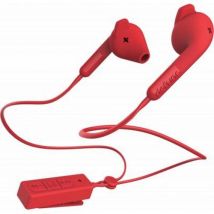 Defunc Kit Piéton Bluetooth Hybrid Avec Micro Et Télécommande Rouge