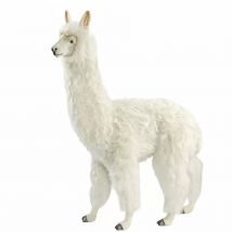 Hansa Peluche Geante Lama Alpaga Blanc 165 Cm H Et 115 Cm L - Hansa Peluches Géantes