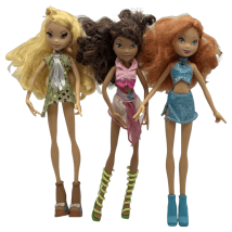 Lot De 3 Poupées Winx Club Stella Layla Et Bloom