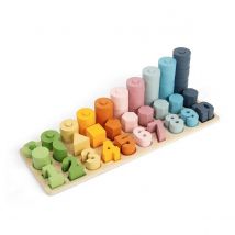 1-10 Counting Board En Bois - Bigjigs Toys