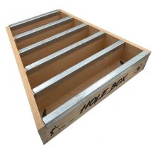 Boîte À Trous En Hêtre Massif + Renforts En Acier Zingué - Sebo