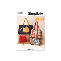 Sacs - Patron 3052 Taille N°taille Unique - Simplicity