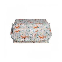 Boîte Couture 24,5x18x13cm Renard Et Biche - MyMercerie