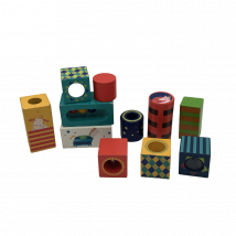 Cubes D'Activités En Bois
