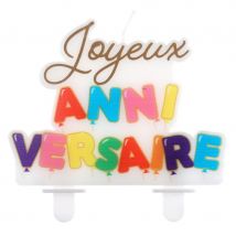 Bougie Joyeux Anniversaire Ballon - Santex