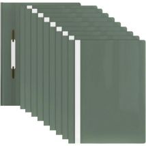 10 Classeurs De Rapport A4- 10 Classeurs De Présentation A4 En Polypropylène- Vert Pastel- Acropaq - Acropaq