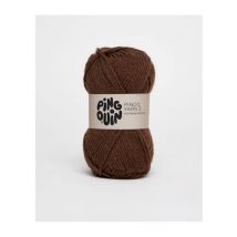 Pelote De Laine À Tricoter Pingo Yarn 3 - Pingouin Marron (chocolat)