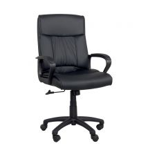 Fauteuil De Direction Simili Basculant Hauteur Réglable Pivotant Accoudoir Rembourré Fast - Kayelles
