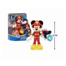 Mickey - Figurine 15 Cm Pompier Avec Accessoires - Giochi Preziosi