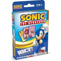 Whot! Sonic The Hedgehog - Jeu De Cartes - Jeu De Cartes Aux Couleurs De Sonic Pour Toute La Famille. - Winning Moves