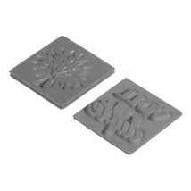 Labels Lebensbaum, voll Dufte, 25x25mm, 2 Pièces - Rayher