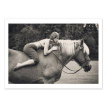 Affiche 30 X 40 Cm - Off To The Races - Jae - Wall Editions