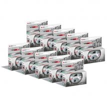 Agfa Photo Pack 10 X 601026 - Appareil Photo Jetable Lebox Black&white, 27 Photos, Objectif Optique 31 Mm - Gris - Agfa Photo