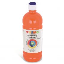 Flacon Peinture Acrylique 1000 Ml Bouchon Flux Control Orange 250 Primo - Primo