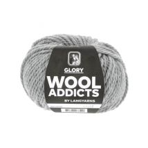 Pelote De Laine Vierge À Tricoter Glory - Wool Addicts 0003 Gris - Wool Addicts by Langyarns
