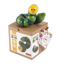 Jeu De Construction Enfant Bruco La Chenille Boite De 20 Pièces - Oz International
