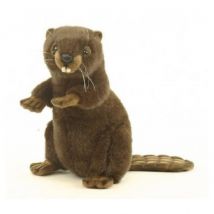 Peluche Castor Dresse 29cmh