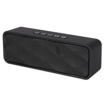 Enceinte Bluetooth Portable 5.0 Tws Son 3d Robuste 1200mah 10h Autonomie Noir Yonis - Yonis