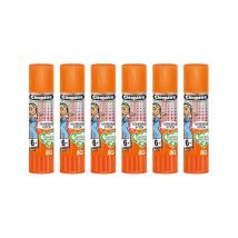 Lot De 6 Tubes De Colle - Transparent - Papier - Carton - Ecole - Cléopâtre - 8g - Cléopatre