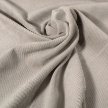 Tissu Velours Milleraies Uni Vert Kaki Clair - Au Mètre - Craftine