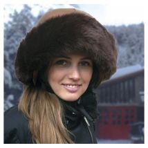 Coolcasc Exclusive Casque En Fourrure Marron Bronze - Coolcasc