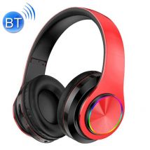 Casque Bluetooth Sans Fil V5.0 Haute Qualité Audio 10m Portée 12h Conversation + Sd 4go Rouge Yonis - Yonis