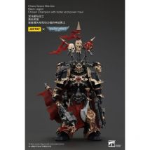 Warhammer 40k - Figurine Chaos Space Marines Black Legion Chosen Champion Avec Bolter Et Power Maul 20 Cm - Joy Toy