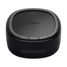 Urbanista Enceinte Sans Fil Bluetooth À Recharge Solaire Malibu Noir