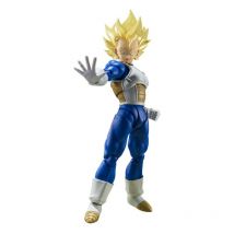 Dragon Ball Z - Figurine S.h. Figuarts Super Saiyan Vegeta (awakened Super Saiyan Blood) 14 Cm - Tamashii Nations