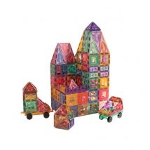 Kit De Construction Magnétique Elifix – 188 Pièces - Elineli - Orange