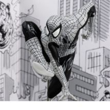 Marvel Collection - Statuette 1/10 Spider-man (spider-man N°6) (line Art)(gold Label) 10 Cm - McFarlane Toys