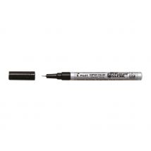 Lot De 12 Marqueurs Permanent Super Color Pointe Extra Fine Argent Pilot - Pilot