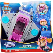 Pat Patrouille Aqua Pups : Stella Et Son Sous-marin Raie Manta - Figurine Chien - Vehicule De Luxe - Paw Patrol - Spin Master - 20140364 - Pat 