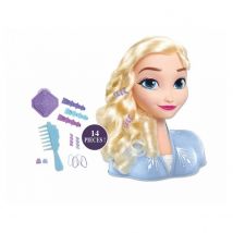 La Reine Des Neiges - Tête À Coiffer - Elsa - Giochi Preziosi