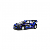 Solido 1809506 Miniature Ford Puma Rally1 Hybrid Blue N9 Serderidis /miclotte Rally Kenya 2022 1/18 - Solido