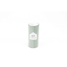 Masking Tape Casa 10 Cm Motif Damier Vert - MT Masking Tape