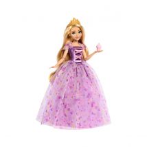 Disney Princesses - Poupée Raiponce Fête D'Anniversaire 29 Cm - Mattel