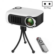 Mini Vidéoprojecteur Portable Ultra Léger 800 Lumens Support 1080p Idéal Home Cinéma Blanc Yonis - Yonis