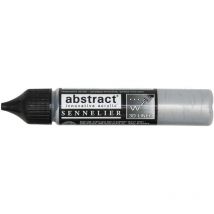 Marqueur Peinture Acrylique Abstract Liner Sennelier Argent Iridescent